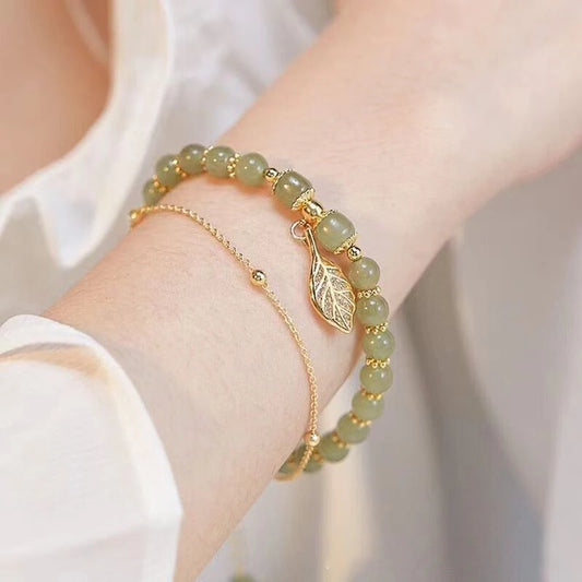 Golden Leaf bracelet